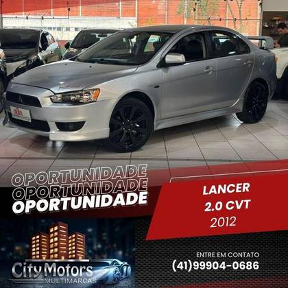 MITSUBISHI LANCER 2.0 CVT 16V GASOLINA 4P AUTOMÁTICO MITSUBISHI LANCER 2.0 CVT 16V GASOLINA 4P AUTOMÁTICO